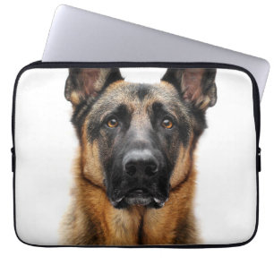 Capa Para Notebook German shepherd Sentado