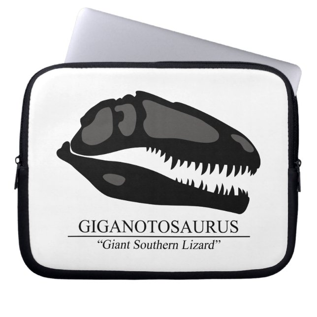 Capa Para Notebook Giganotossaurus Skull (Frente)