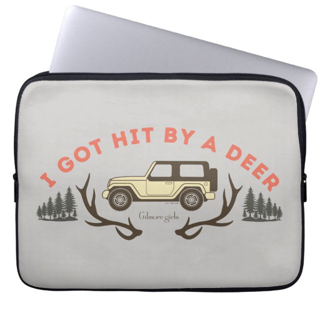 Capa Para Notebook Gilmore Girls Eu Fui Atropelado por um Veado (Frente)