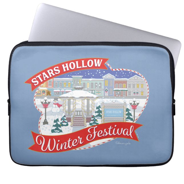 Capa Para Notebook Gilmore Girls | Festival de inverno Stars Hollow (Frente)