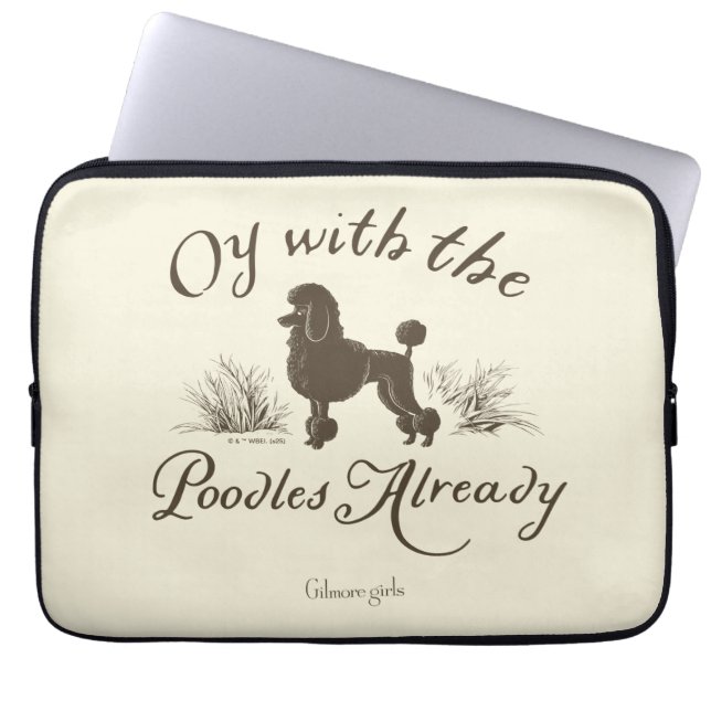 Capa Para Notebook Gilmore Girls | Oy With the PoodlesDesign (Frente)