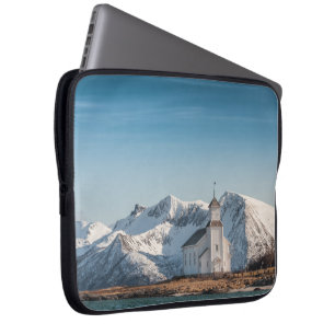 Capa Para Notebook Gimsoy Church Lofoten Noruega