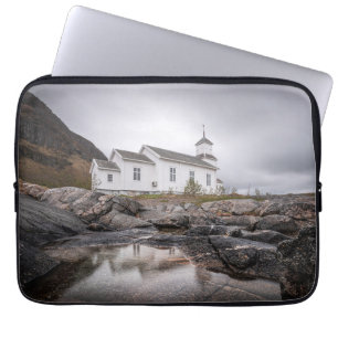 Capa Para Notebook Gimsoy Church Lofoten Noruega