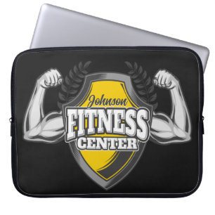 Capa Para Notebook Ginásio de Malhação Muscular