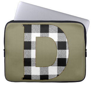 Capa Para Notebook Gingham Check D