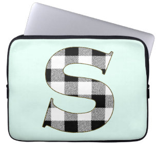 Capa Para Notebook Gingham Check S