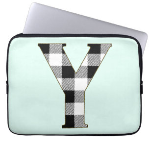 Capa Para Notebook Gingham Check Y