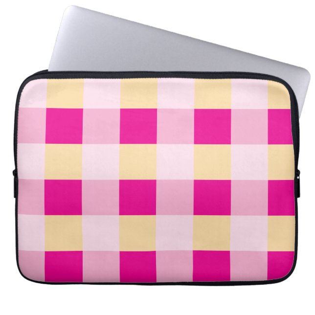 Capa Para Notebook Gingham Pattern (Frente)