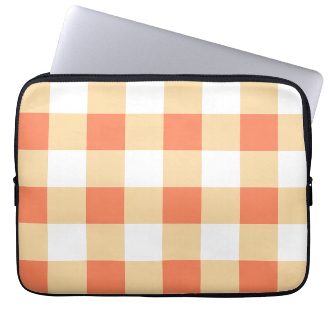 Capa Para Notebook Gingham Pattern (Frente)
