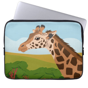 Capa Para Notebook Girafa