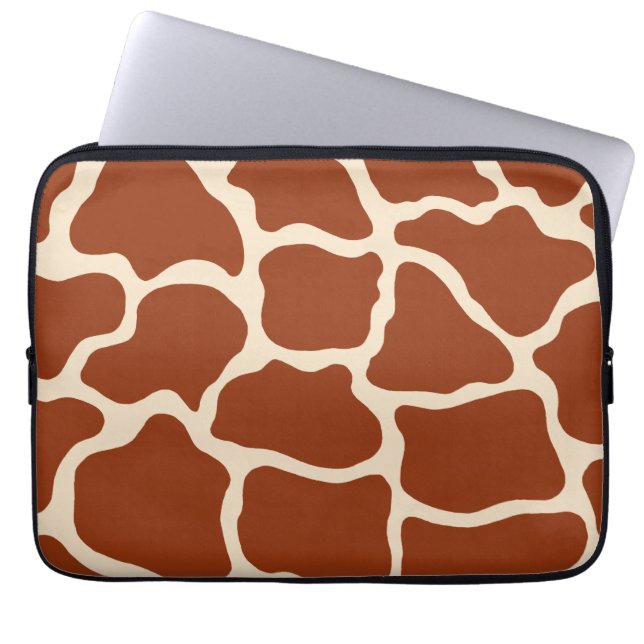 Capa Para Notebook Giraffe Impressão Bolsa de laptop (Frente)