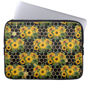 Capa Para Notebook Girassóis Vêm Naturalmente Para A Luz