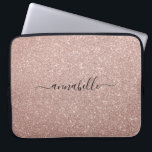 Capa Para Notebook Girly Modern Script Rosa Rosa Dourada Glitter Spar<br><div class="desc">Girly Modern Script Rosa Rosa Rosa Dourada Glitter Sparkle Capa</div>