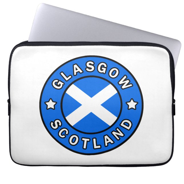 Capa Para Notebook Glasgow Escócia (Frente)