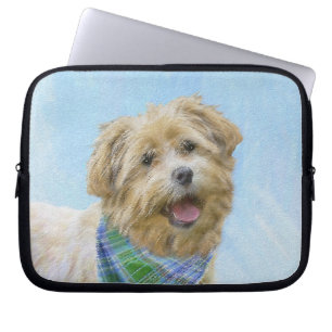 Capa Para Notebook Glen of Imaal Terrier Painting - Arte Original de