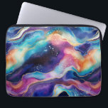 Capa Para Notebook Glitter agitado do arco-íris colorido estético mod<br><div class="desc">O arco-íris moderno,  estético e colorido agita a textura brilhante.</div>