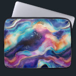 Capa Para Notebook Glitter agitado do arco-íris colorido estético mod<br><div class="desc">O arco-íris moderno,  estético e colorido agita a textura brilhante.</div>