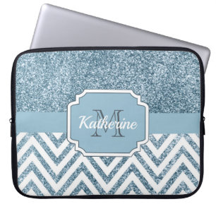 Capa Para Notebook Glitter Chevron