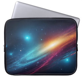 Capa Para Notebook Glowing Outer Space Starry Sky Abstract Cosmos