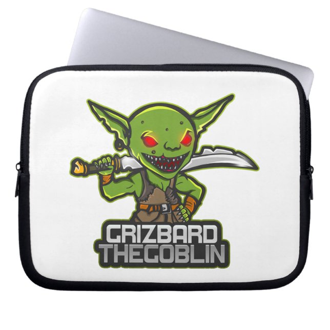 Capa Para Notebook Goblin chamado Grizbard (Frente)