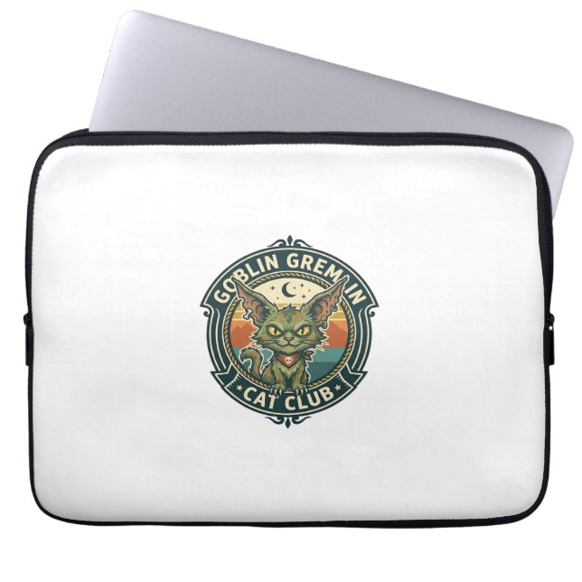 Capa Para Notebook Goblin Gremlin Gato Design Fofo de Kitty - Goblin  (Frente)