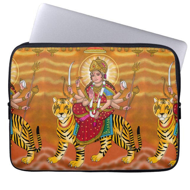 Capa Para Notebook Goddess Durga Laptop Cover (Frente)
