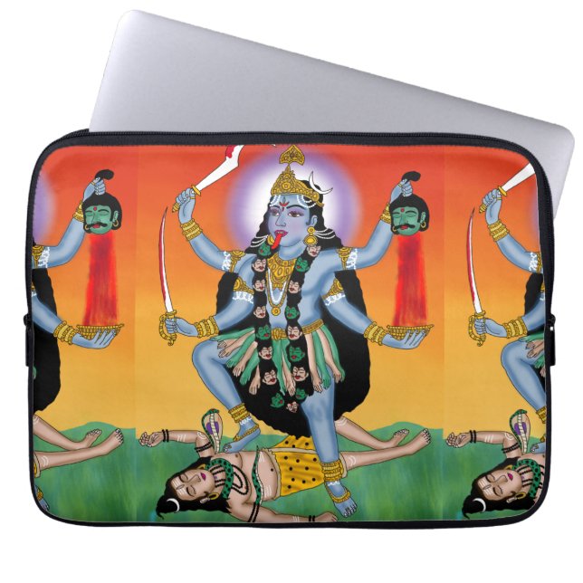 Capa Para Notebook Goddess Kali Laptop Cover (Frente)