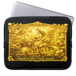 Capa Para Notebook GoldAmsterdam Abstrato Romântico Vintage StreetRid