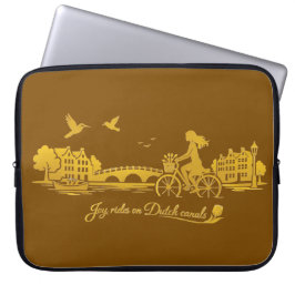 Capa Para Notebook GoldAmsterdam Abstrato Romântico Vintage StreetRid
