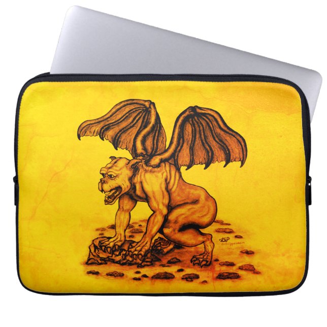 Capa Para Notebook Golem Gargoyle (Frente)
