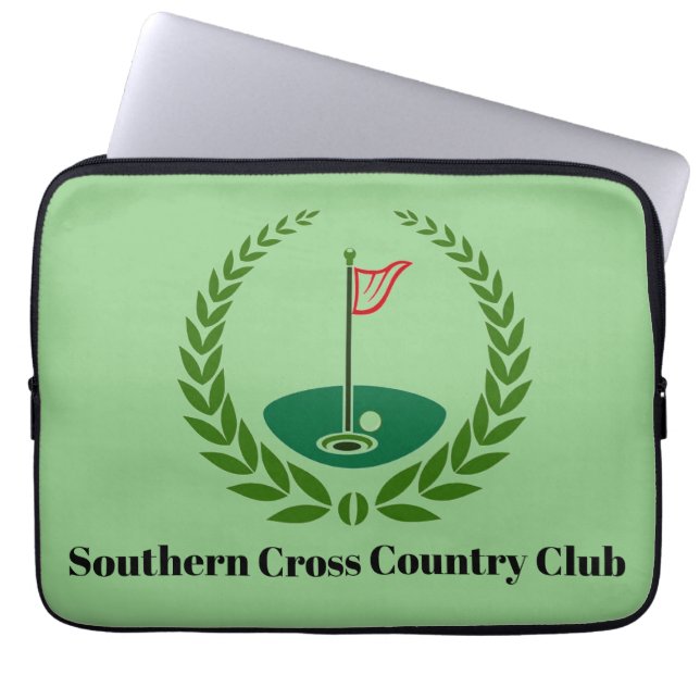 Capa Para Notebook Golf Country Club Membros Gift Caso Laptop (Frente)