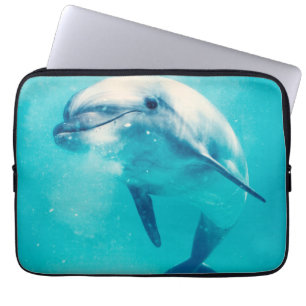 Capa Para Notebook Golfinho de Bottlenosed subaquático