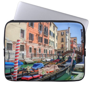Capa Para Notebook Gôndola tradicional em Veneza