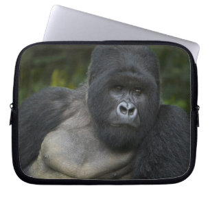 Capa Para Notebook Gorila da Montanha e Costas Prateadas