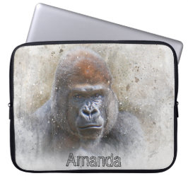 Capa Para Notebook Gorilla Excelente Ape Animal Fotografia Moderna
