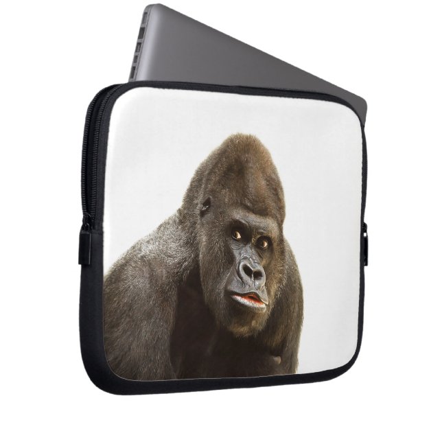 Capa Para Notebook Gorilla Pout (Frente Esquerda)