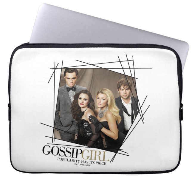 Capa Para Notebook Gossip Girl Glamor Group Graphic (Frente)