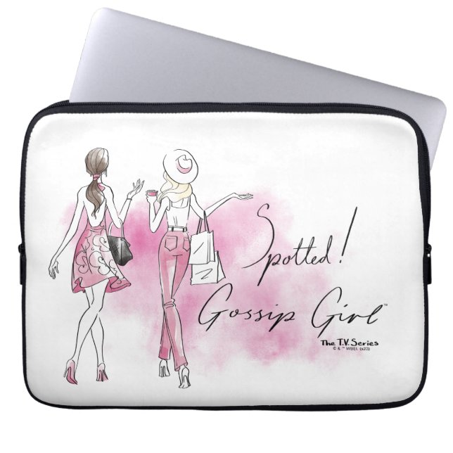 Capa Para Notebook Gossip Girl - Spotted! (Frente)