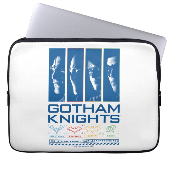 Capa Para Notebook Gotham Knights Face Painéis (Frente)