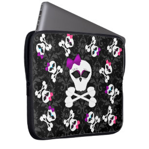 Capa Para Notebook Gótica Gótica Bela Bolsa de laptop Crônica Raparig