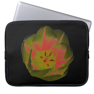 Capa Para Notebook Gótica Laptop de Tulipa Vermelha Gótica