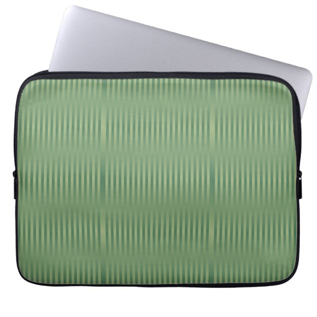 Capa Para Notebook Gradiente Verde De Sala De Azeitona Simples, Espal (Frente)