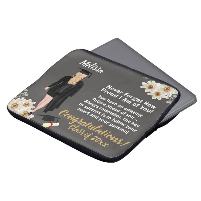 Capa Para Notebook Graduação Personalizada de Keepsasaes (Frente Topo)