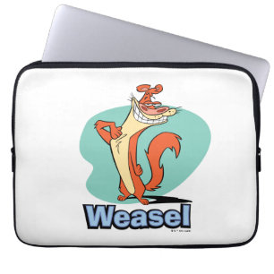 Capa Para Notebook Gráfico de Caractere Ortográfico de Weasel