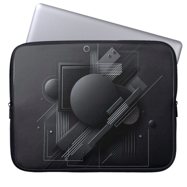 Capa Para Notebook Gráfico de Linha (Frente)