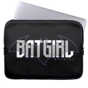 Capa Para Notebook Gráfico de nomes Hi-Tech da Batgirl