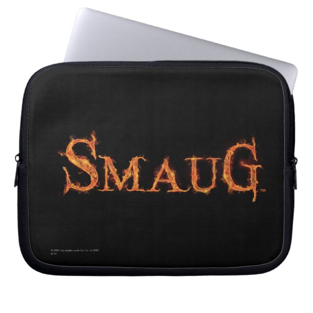 Capa Para Notebook Gráfico de nomes SMAUG™ (Frente)