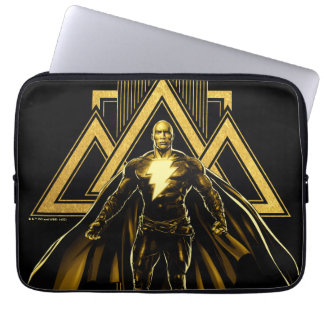 Capa Para Notebook Gráfico de Pilares Triangulares de Adão Preto