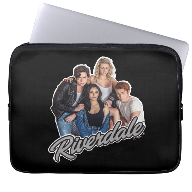 Capa Para Notebook Gráfico do Grupo Riverdale Retro (Frente)