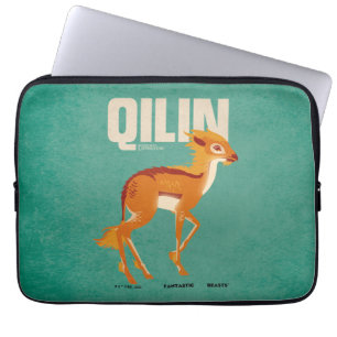 Capa Para Notebook Gráfico Qilin Vintage